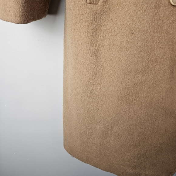 International Scene Cashmere Wool Blend Long Coat Vintage Made in Hungary 11/12 - Picture 12 of 15